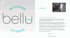 Desktop Screenshot of bellabeveragecatering.com
